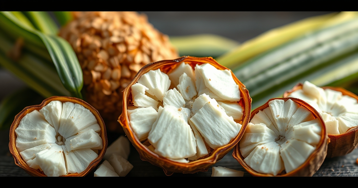 Alimenti ricchi di fibre compatibili con keto — Cocco e derivati: fibra esotica per la keto Alimenti ricchi di fibre compatibili con keto — Cocco e derivati: fibra esotica per la keto